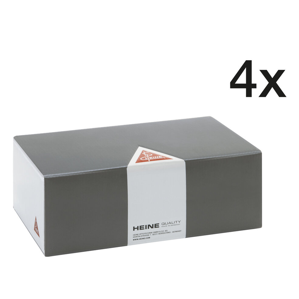 HEINE UniSpec Einmalgebrauchs-Rektoskope (250 x 20 mm), Box mit 100 (4 Kartons à 25 Stück) Rektoskopen