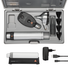HEINE BETA 200 Ophthalmoscope, BETA 200 F.O. Otoscope with XHL, 1 set of reusable tips, 10 AllSpec disposable tips 4 mm Ø, one spare bulb each for XHL version, hard case