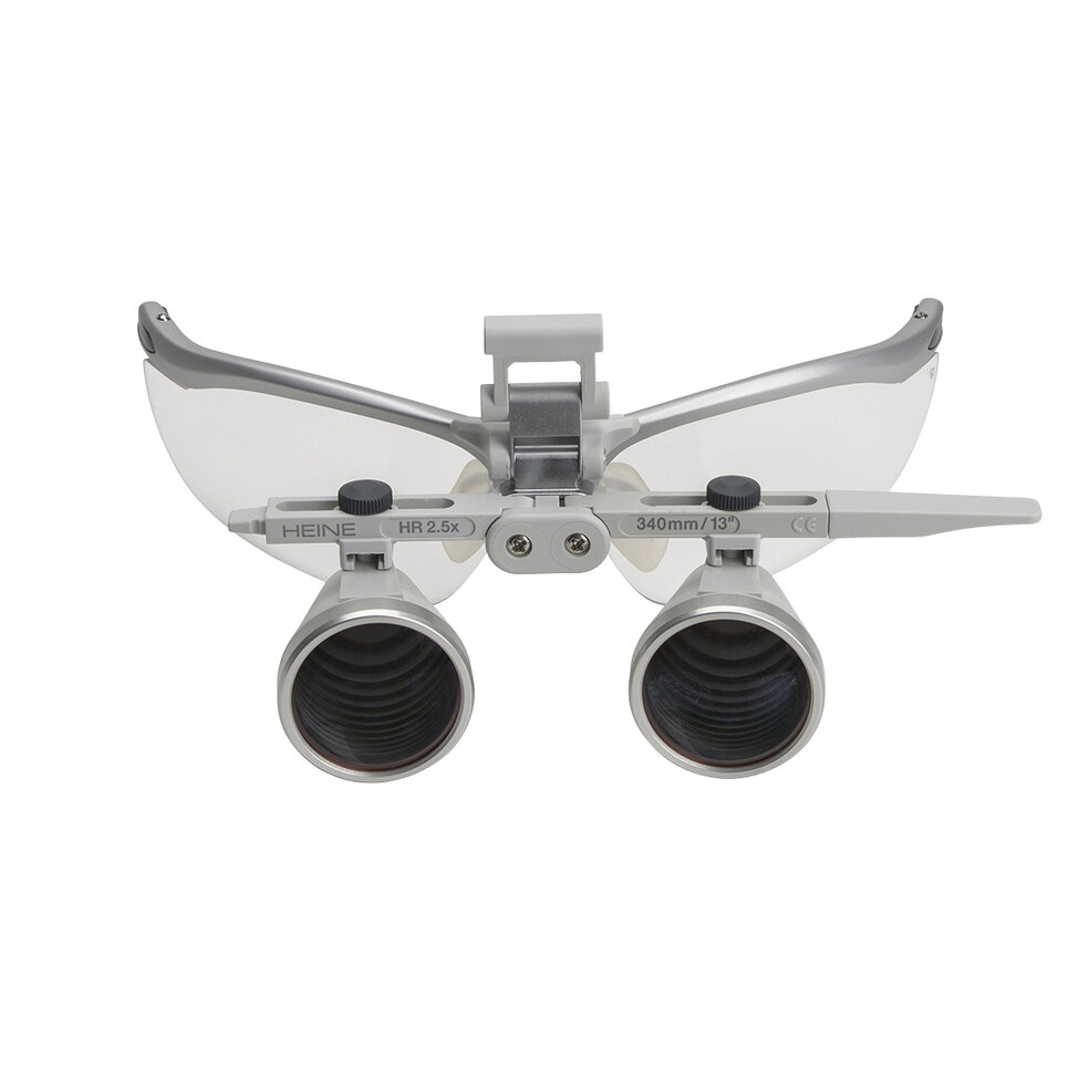 Set ampliamento occhialini binoculari HR 2.5x/340mm per ML4 LED HeadLight