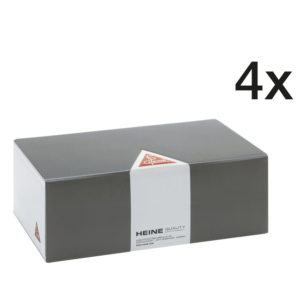 HEINE UniSpec Anoscopes à usage unique (85 x 20 mm), boîte de 100 (4 paquets de 25) anoscopes