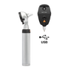 HEINE BETA 200 Ophthalmoscope, BETA 200 F.O. Otoscope  XHL with rechargeable handle and USB sign
