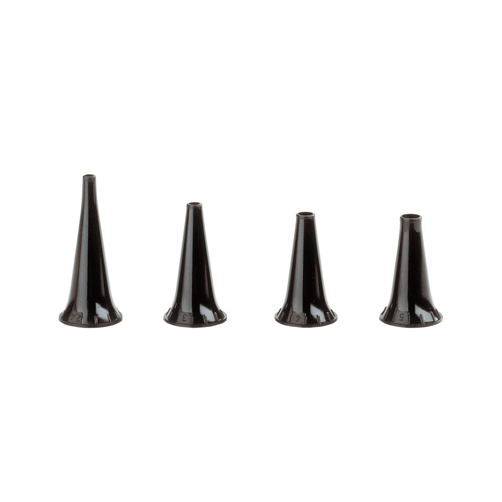 Espéculos de uso permanente (negros) - 2,4 / 3 / 4 / 5 mm