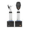 HEINE BETA 200 Ophthalmoscope, BETA 400 F.O. Otoscope both in LED, 2x BETA4 NT rechargeable handle with NT4 table charger