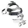 Lupas binoculares HEINE HR 2,5x de alta resolución 520mm con cinta craneal con protección contra salpicaduras