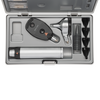 HEINE BETA 200 Ophthalmoscope, BETA 400 F.O. Otoscope in XHL, 1 set (4 pcs.) of reusable tips, 10 AllSpec disposable tips 4 mm Ø, one spare bulb each for XHL version, hard case
