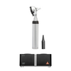 HEINE BETA 200 F.O. Otoscope LED, 10 embouts jetables AllSpec 4 mm Ø, poignée rechargeable BETA4 NT avec chargeur de table NT4