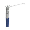 HEINE mini 3000 Tongue-Blade Holder with mini 3000 battery handle in blue