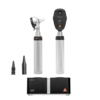 HEINE BETA 200 Ophthalmoscope, BETA 400 F.O. Otoscope both in LED, 2x BETA4 NT rechargeable handle with NT4 table charger, 1 set (4 pcs.) of reusable tips (B-000.11.111), 10 AllSpec disposable tips 4 mm Ø
